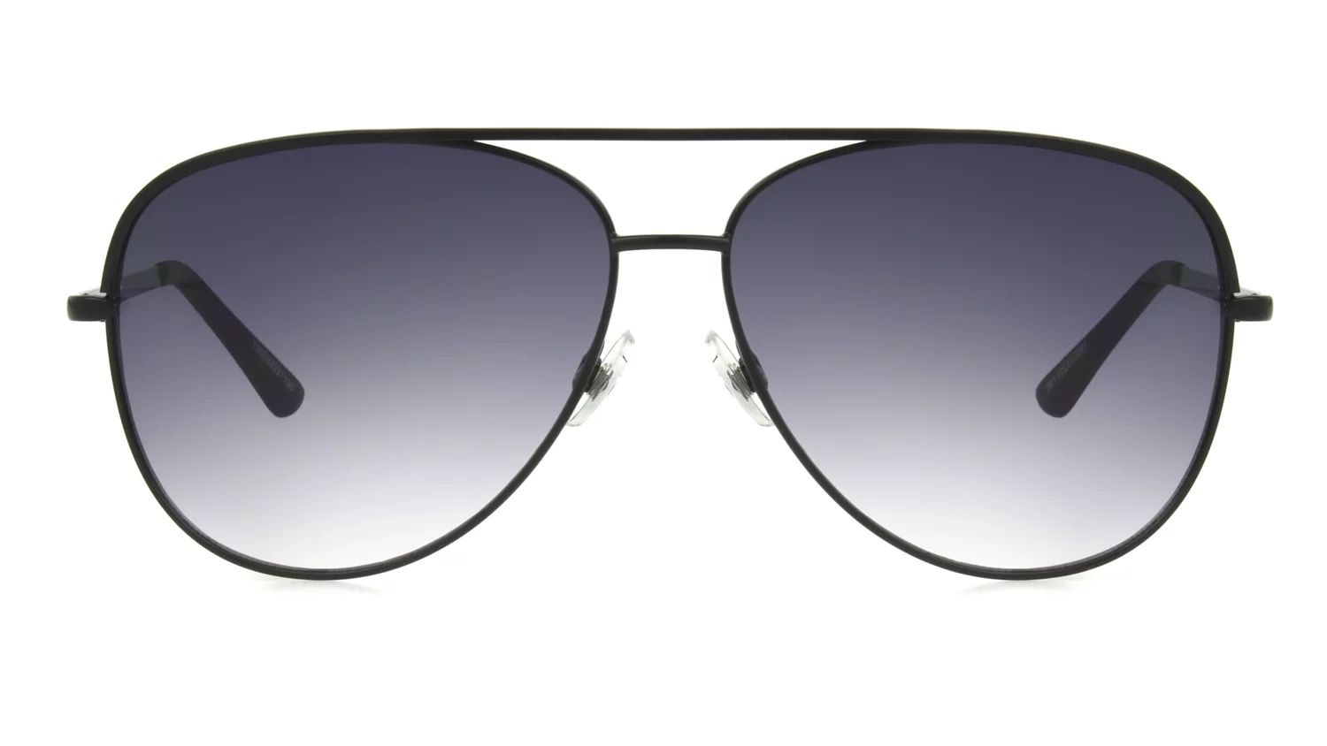 Foster Grant Men's Cali Blue Aviator Sunglasses, Black Smoke | Walmart (US)