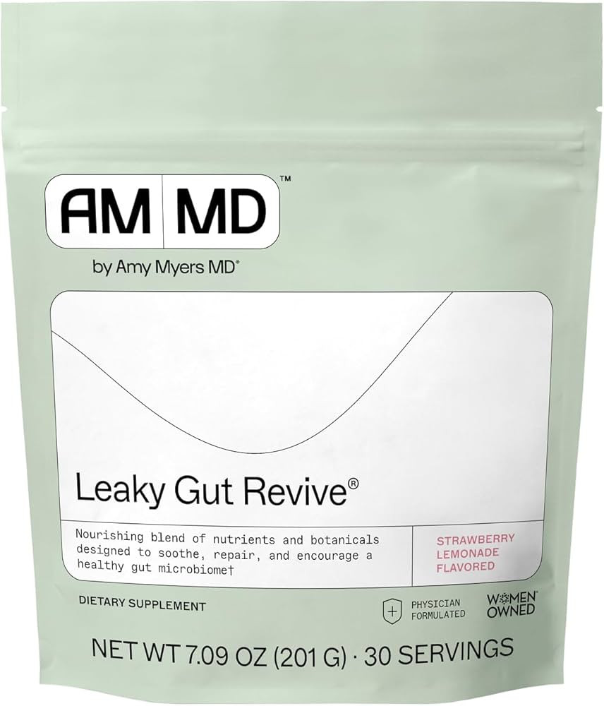Amy Myers MD Leaky Gut Revive - Gluten-Free & Non-Dairy - Botanical Blend for Healthy Gut Support... | Amazon (US)