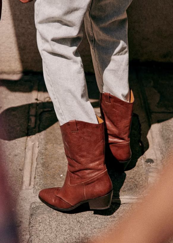 Phoebe Mid Boots | Sezane Paris