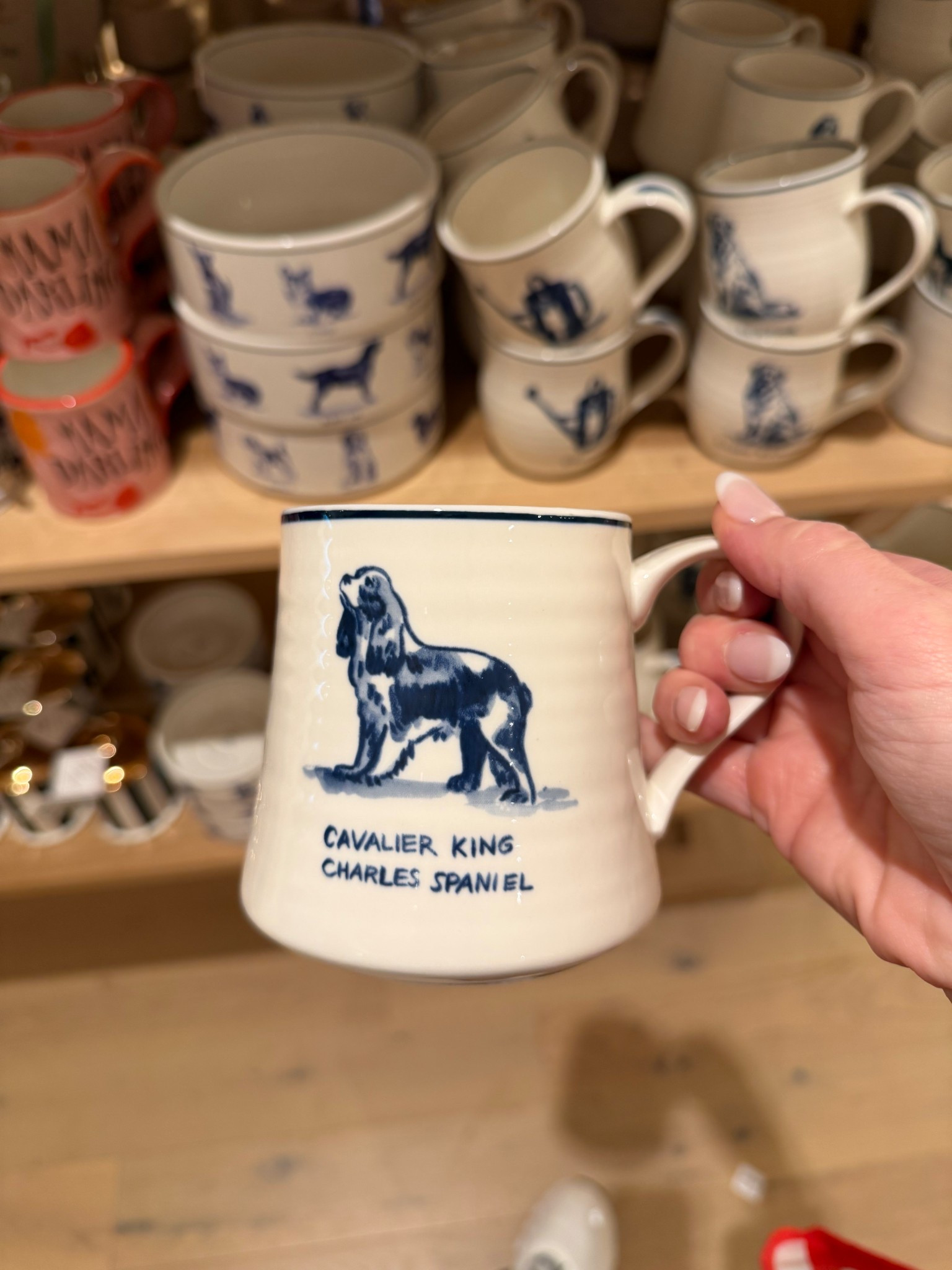 @Anthropologie Molly Hatch Stoneware Dog Mug Cavalier King Charles Spaniel

#LTKHome