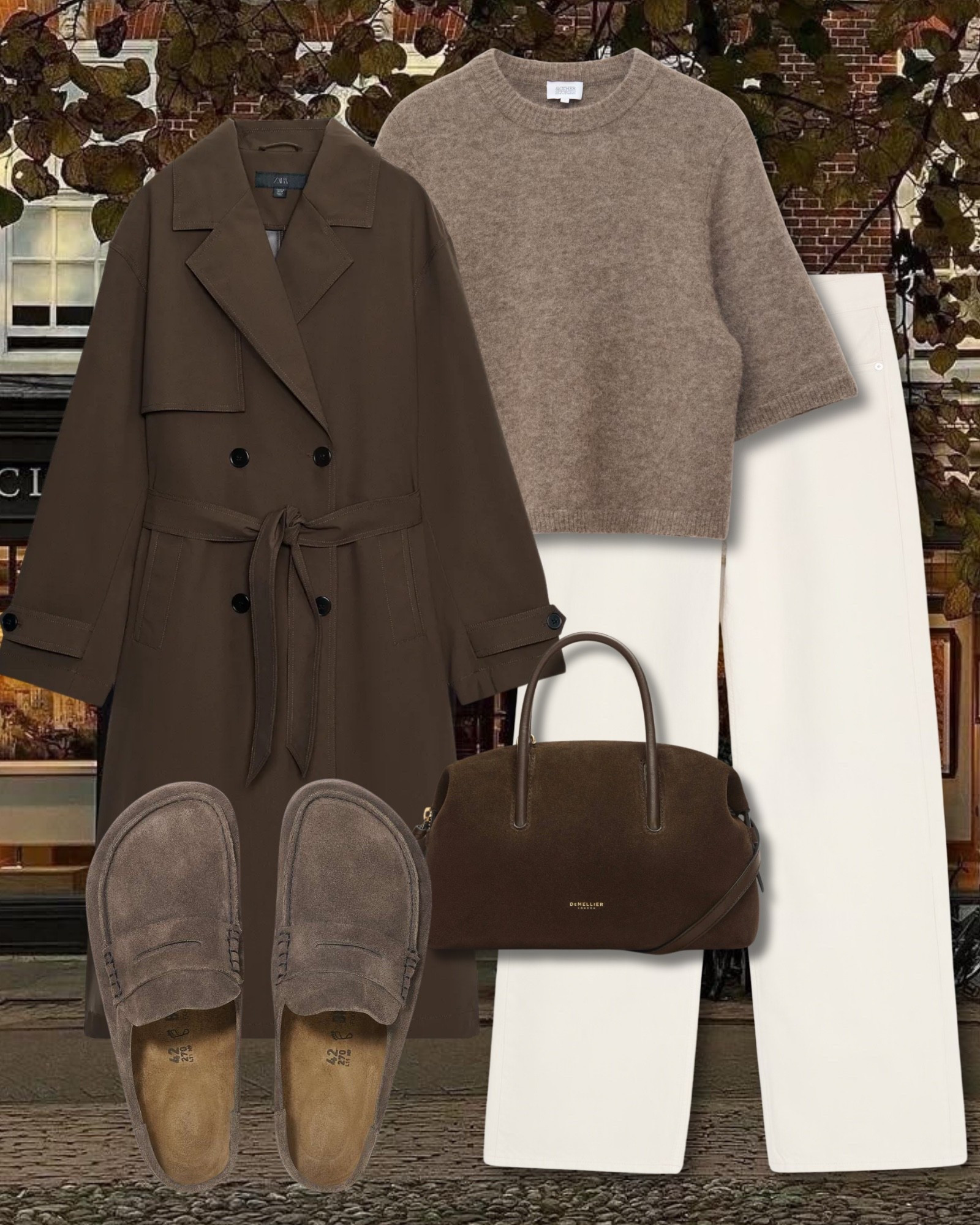 Brown jacket styling 🤎

#LTKautumn #LTKstyletip #LTKover50style