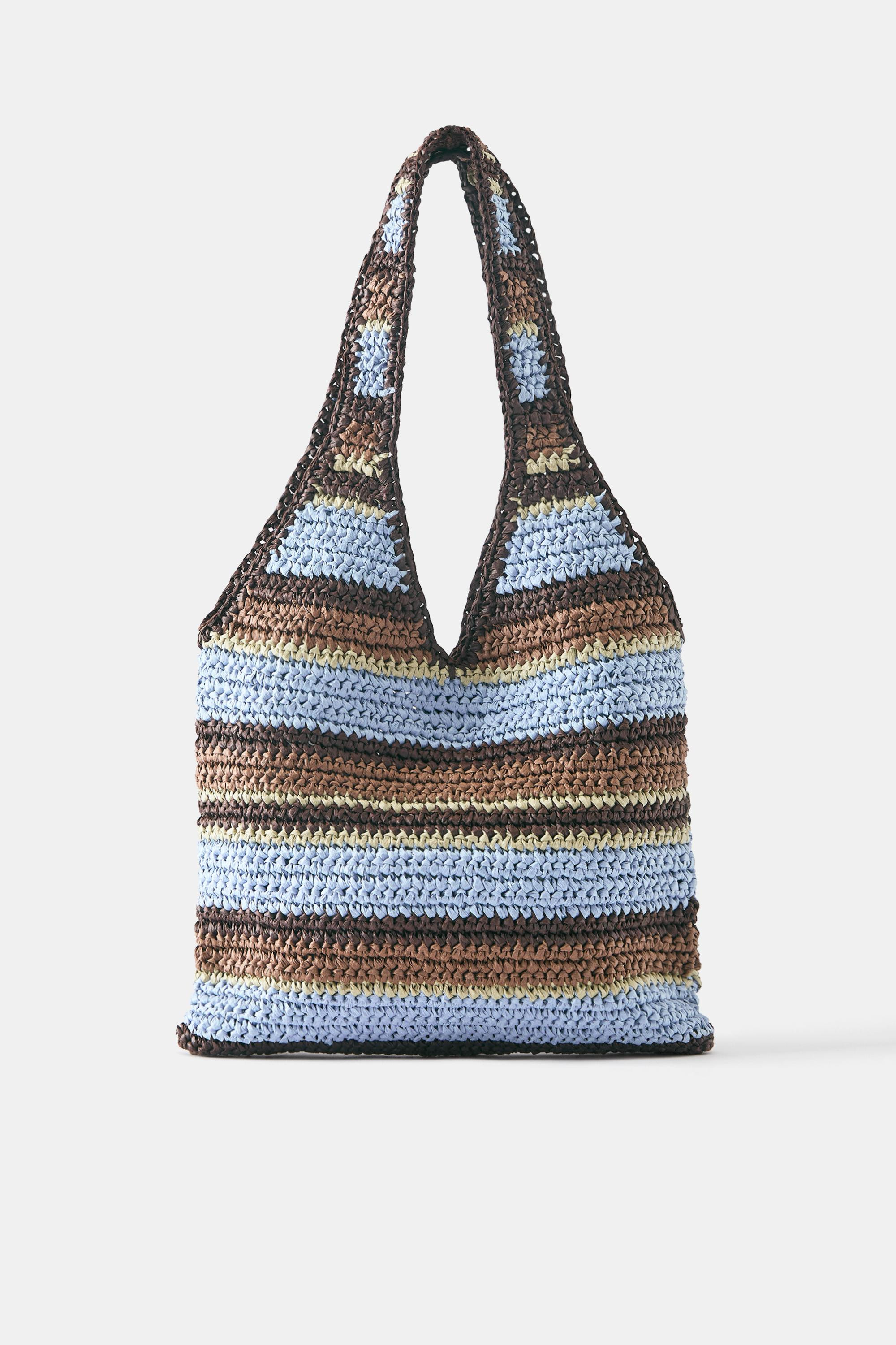 Striped woven shoulder bag | Pull&Bear United Kingdom | PULL and BEAR UK