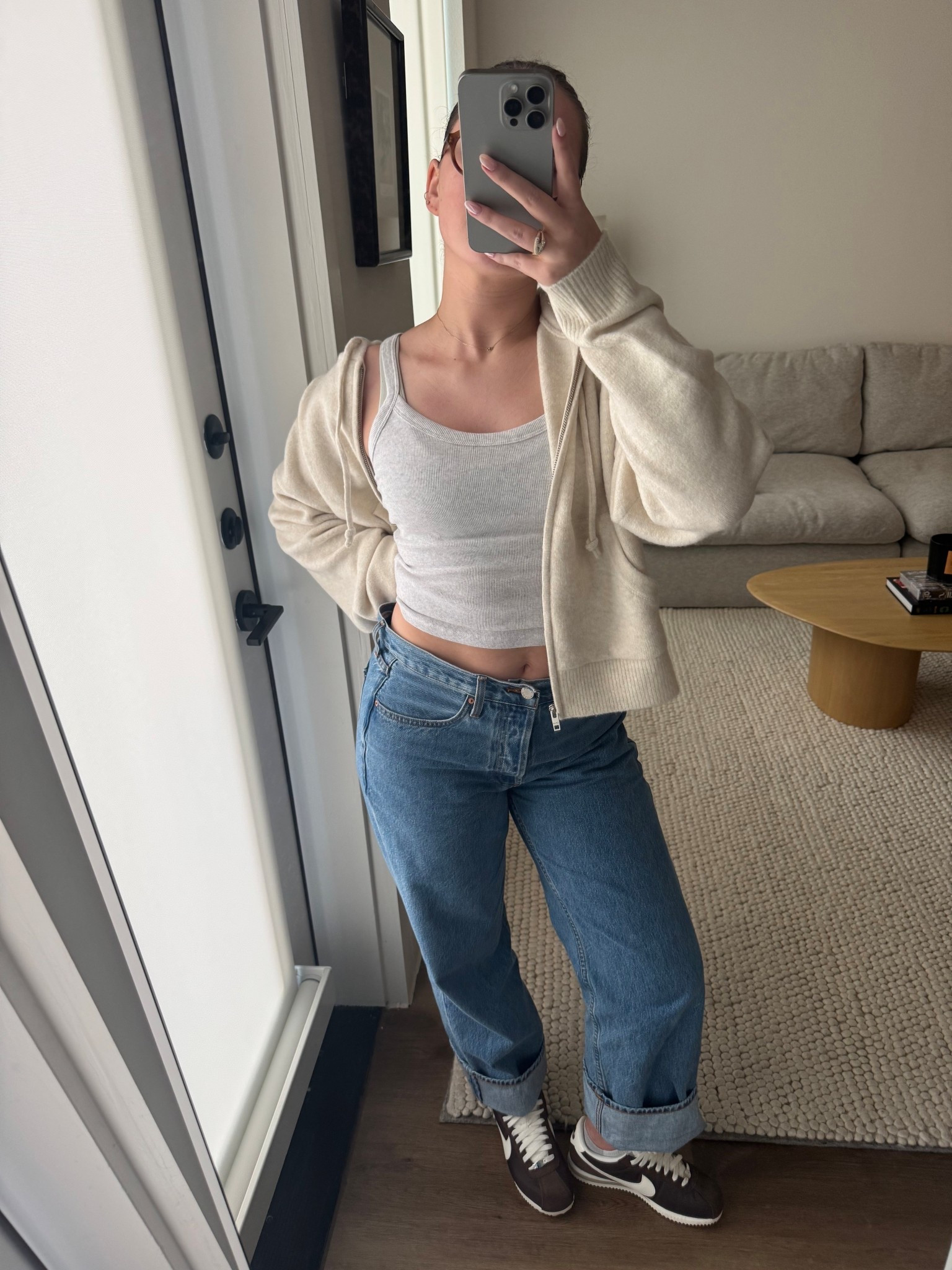 wearing M in sweater! TTS so size up if you want oversized!