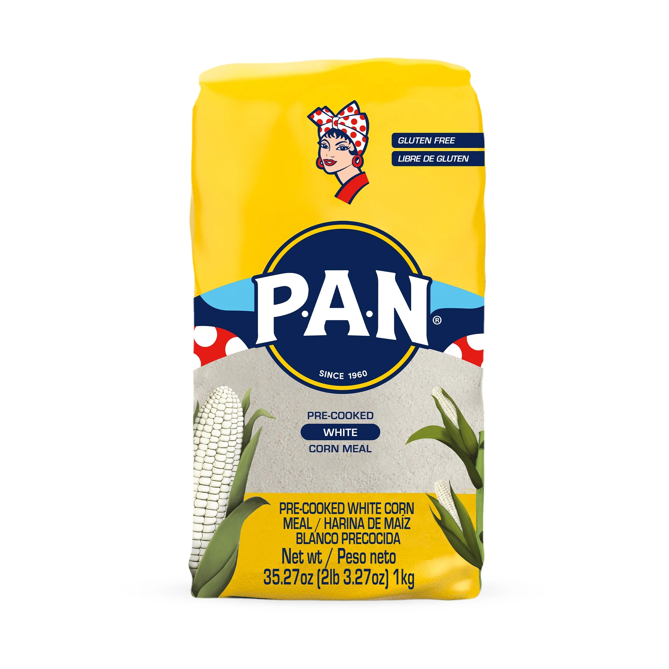 P.A.N. Gluten Free White Corn Meal 35.27 oz | Walmart (US)