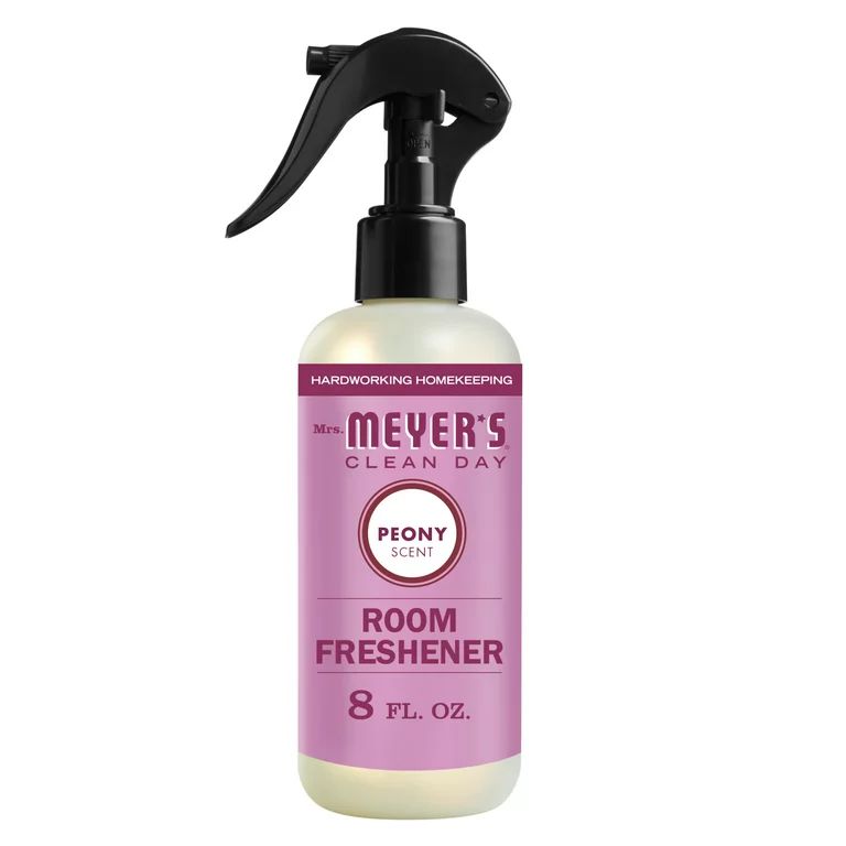 Mrs. Meyer's Clean Day Room Freshener, Peony Scent, 8 Ounce Non-Aerosol Spray Bottle - Walmart.co... | Walmart (US)