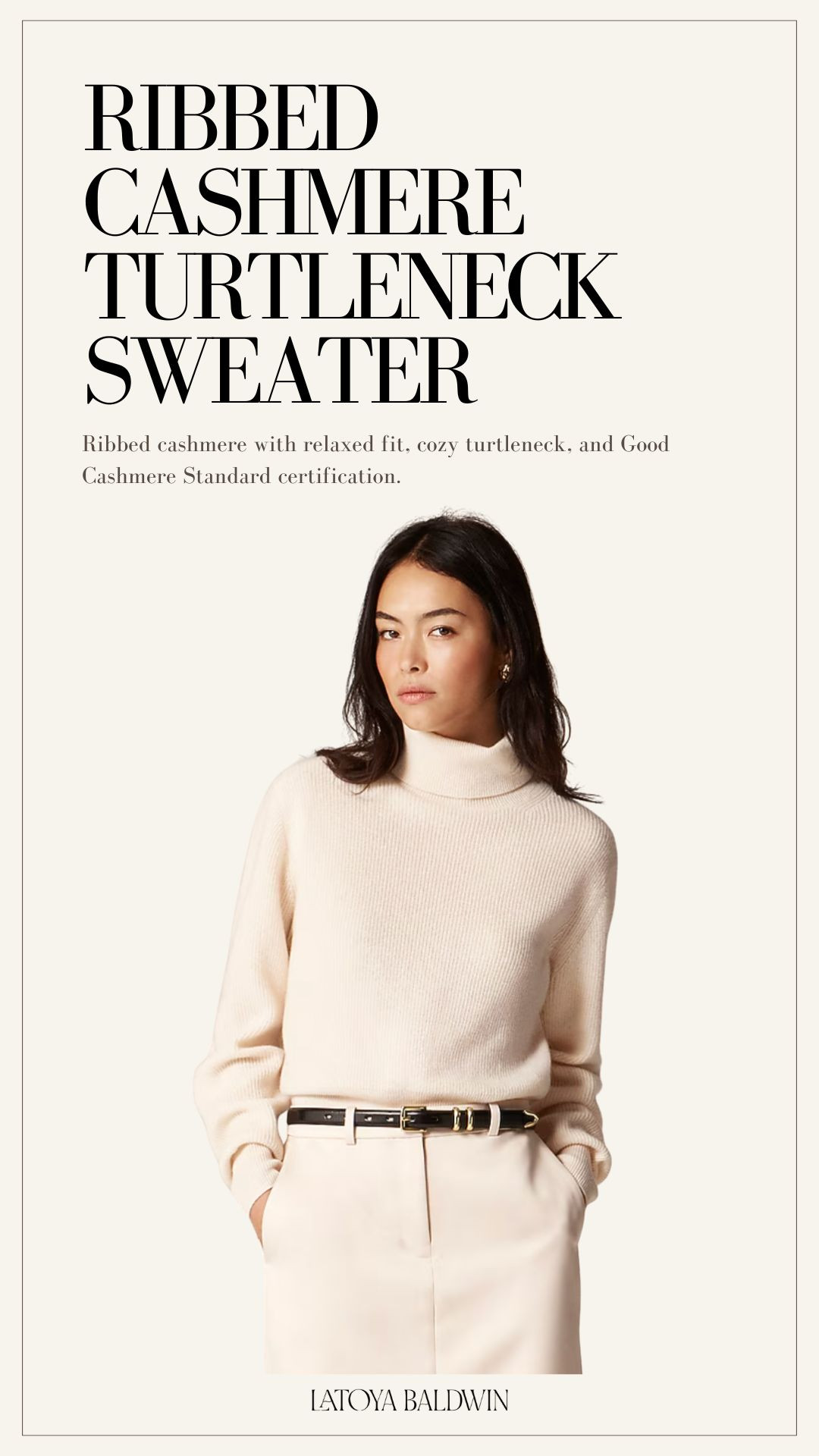 You don't need to spend $300 to own cashmere. These sweaters feel soft, look expensive, and work with everything in your closet. The upgrade your winter wardrobe actually needs. #cashmeresweaters #affordableluxury #workwearsweaters #winterworkwear #workwearinspo 

 #LTKdayinmylife #LTKootd #LTKWorkwear