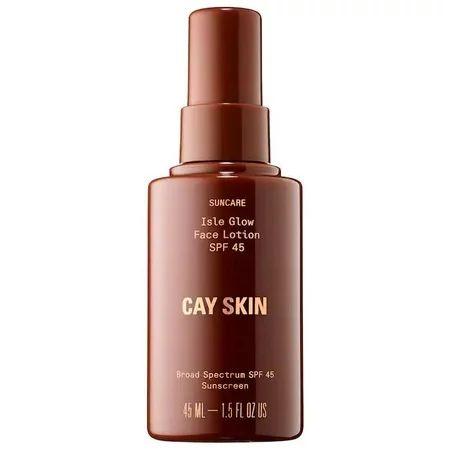 CAY SKIN Isle Glow Face Moisturizer with SPF 45 and Niacinamide | Walmart (US)