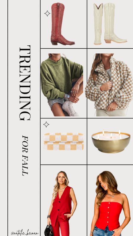 Obsessed with all of these for fall! You can shop all of these items INSTANTLY in the LTK app and checkout without ever leaving the app! Fall trends. Trending for fall. Buy now with LTK cart  



#LTKfindsunder50 #LTKhome #LTKstyletip