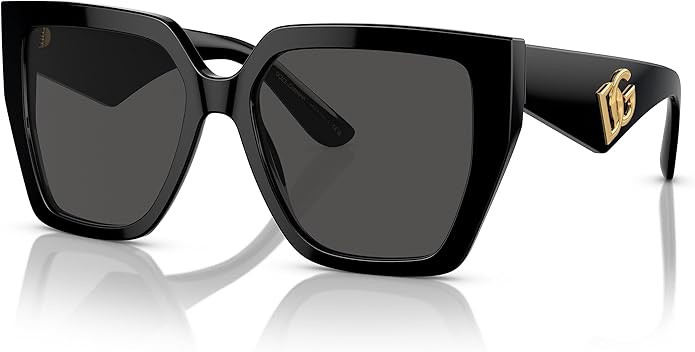Dolce & Gabbana Sunglasses DG 4438 501/87 Black | Amazon (US)