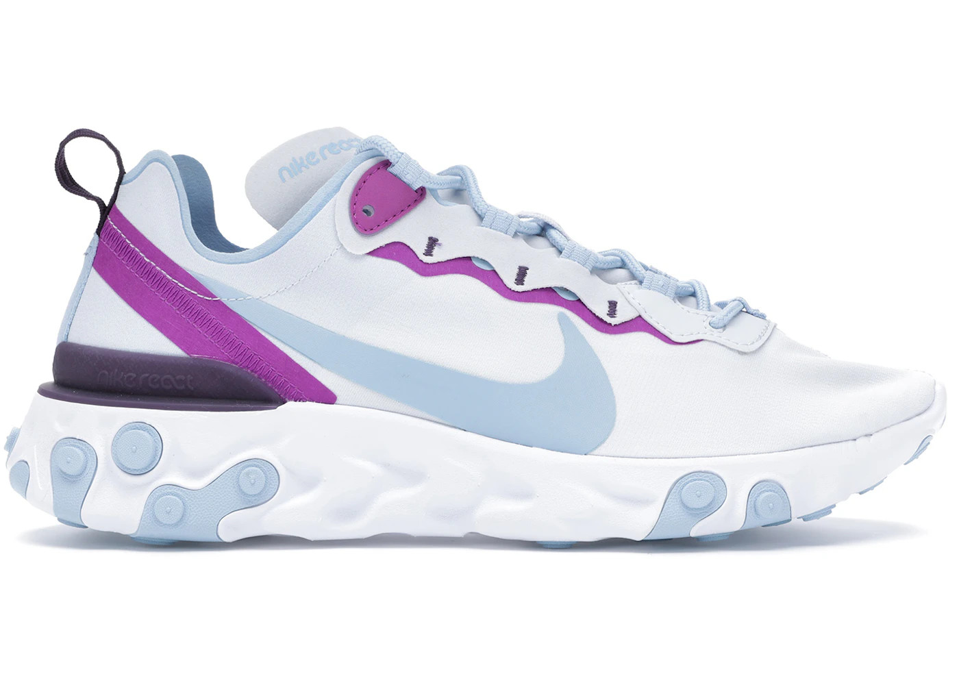 Nike React Element 55Football Grey Psychic Blue (W) | StockX