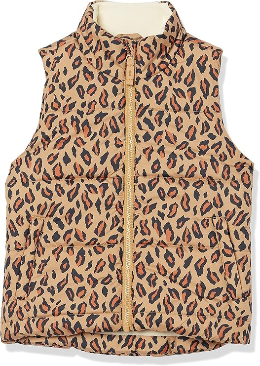 Amazon Essentials Girls' Heavy-Weight Puffer Vest | Amazon (US)