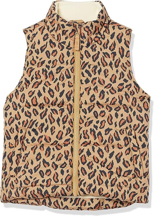 Amazon Essentials Girls' Heavy-Weight Puffer Vest | Amazon (US)