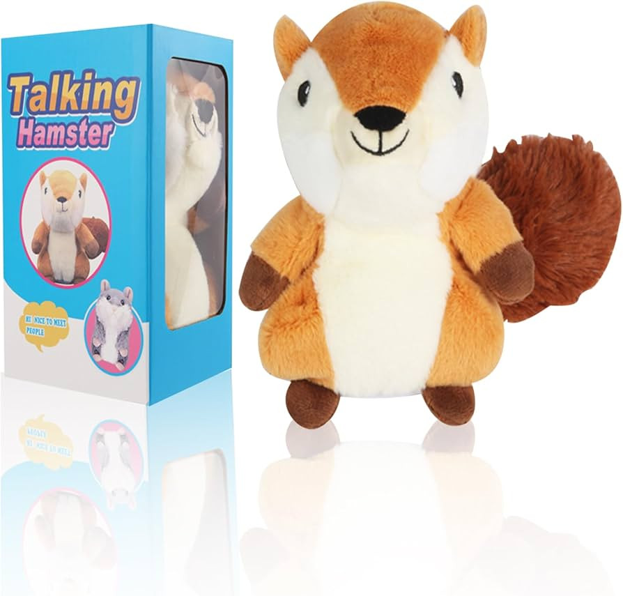 XYH Toddler Toys Talking Hamster Repeats What You Say, Electronic Pet Talking Plush Toy, Ideal fo... | Amazon (US)