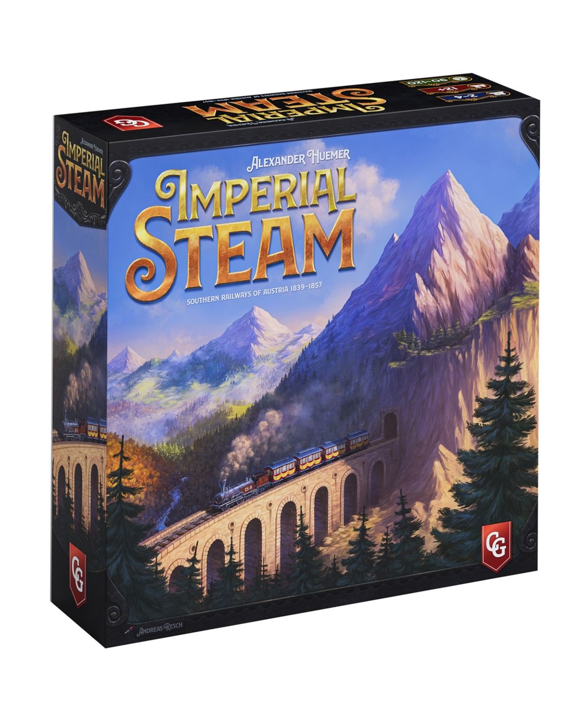 Capstone Games Imperial Steam Strategy Board Game, 893 Pieces | Macys (US)