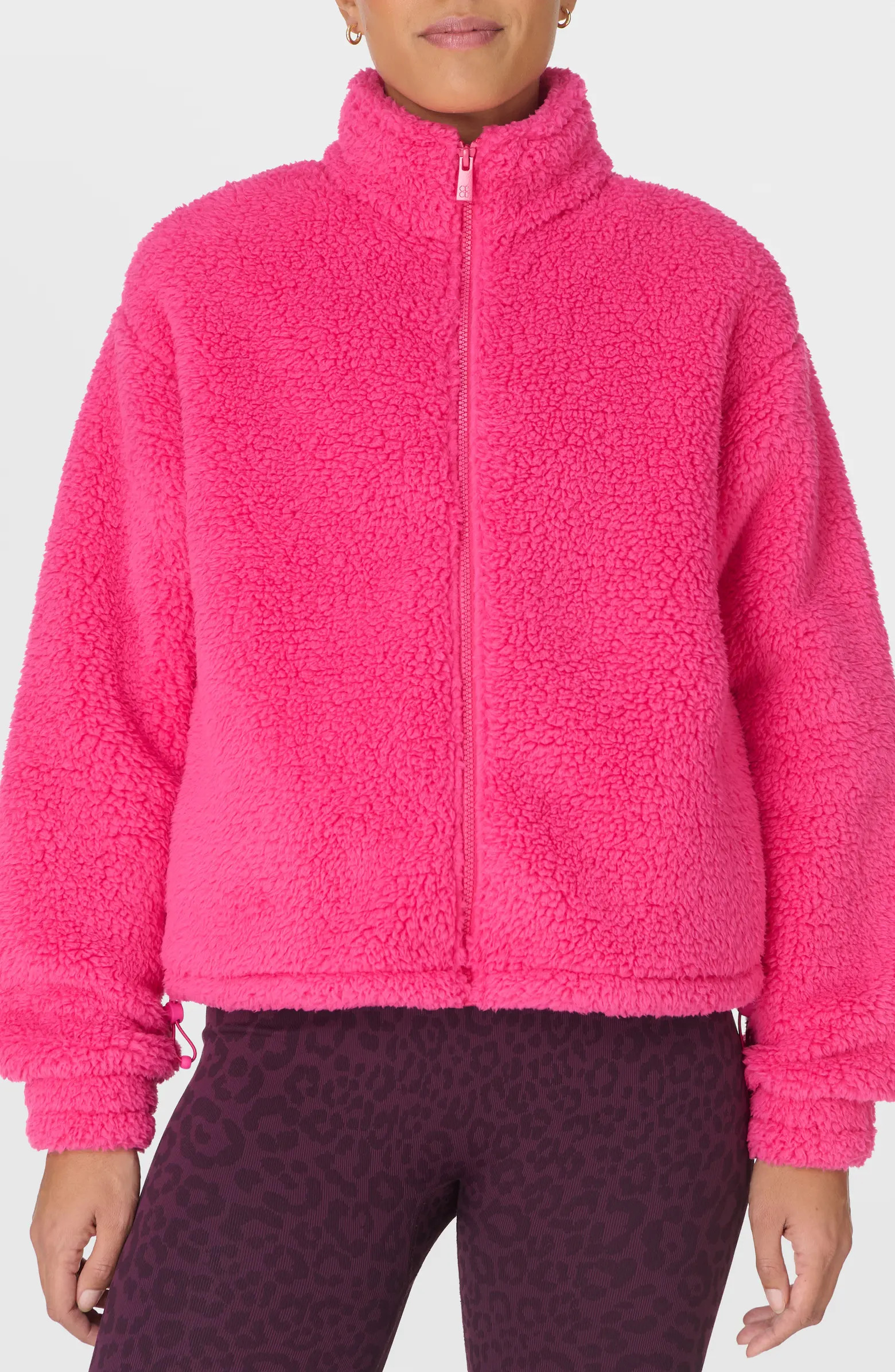 Canyon Front Zip High Pile Fleece Jacket | Nordstrom