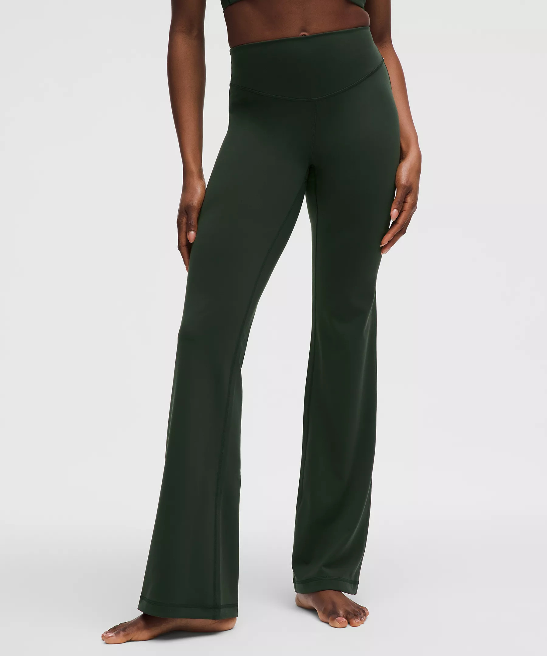 Wunder Under SmoothCover High-Rise Bootcut Pant 34" | Lululemon (US)