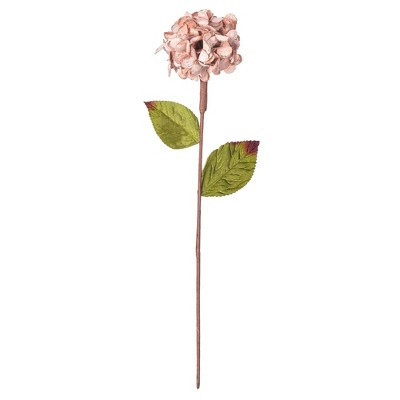 Vickerman 17" Artificial Rose Gold Hydrangea Christmas Spray, 3 per bag | Target