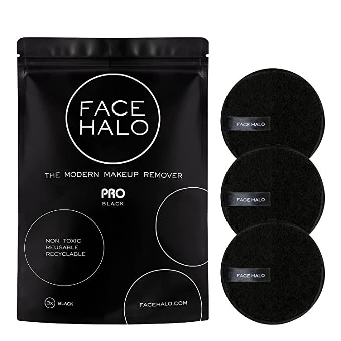 Amazon.com : Face Halo | Reusable Makeup Remover Pads, Round Makeup Remover Pads for Heavy Makeup... | Amazon (US)