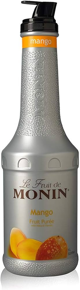 Monin - Mango Purée, Tropical and Sweet Mango Flavor, Natural Flavors, Great for Teas, Lemonades... | Amazon (US)