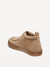 High-Top Faux-Suede Elastic-Lace Sneakers for Boys | Old Navy (US)