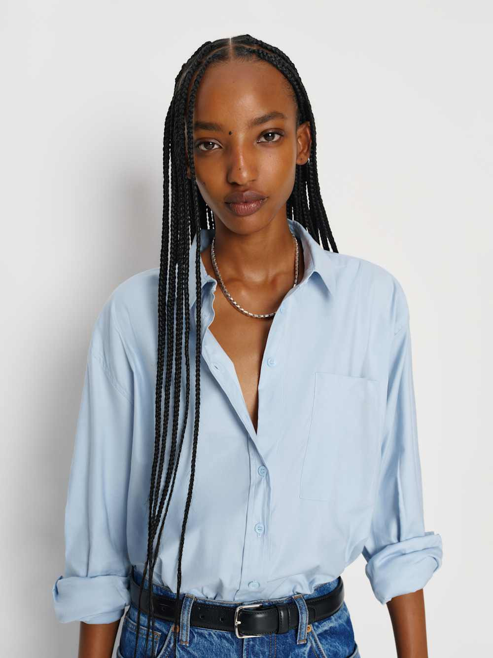 Eli Oversized Shirt | Reformation (Global)