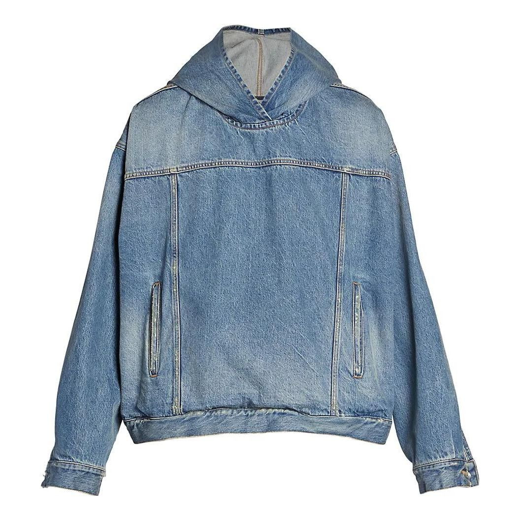 Balenciaga Pull-Over Jacket 'Blue' 719313TNW014268 | KICKS CREW