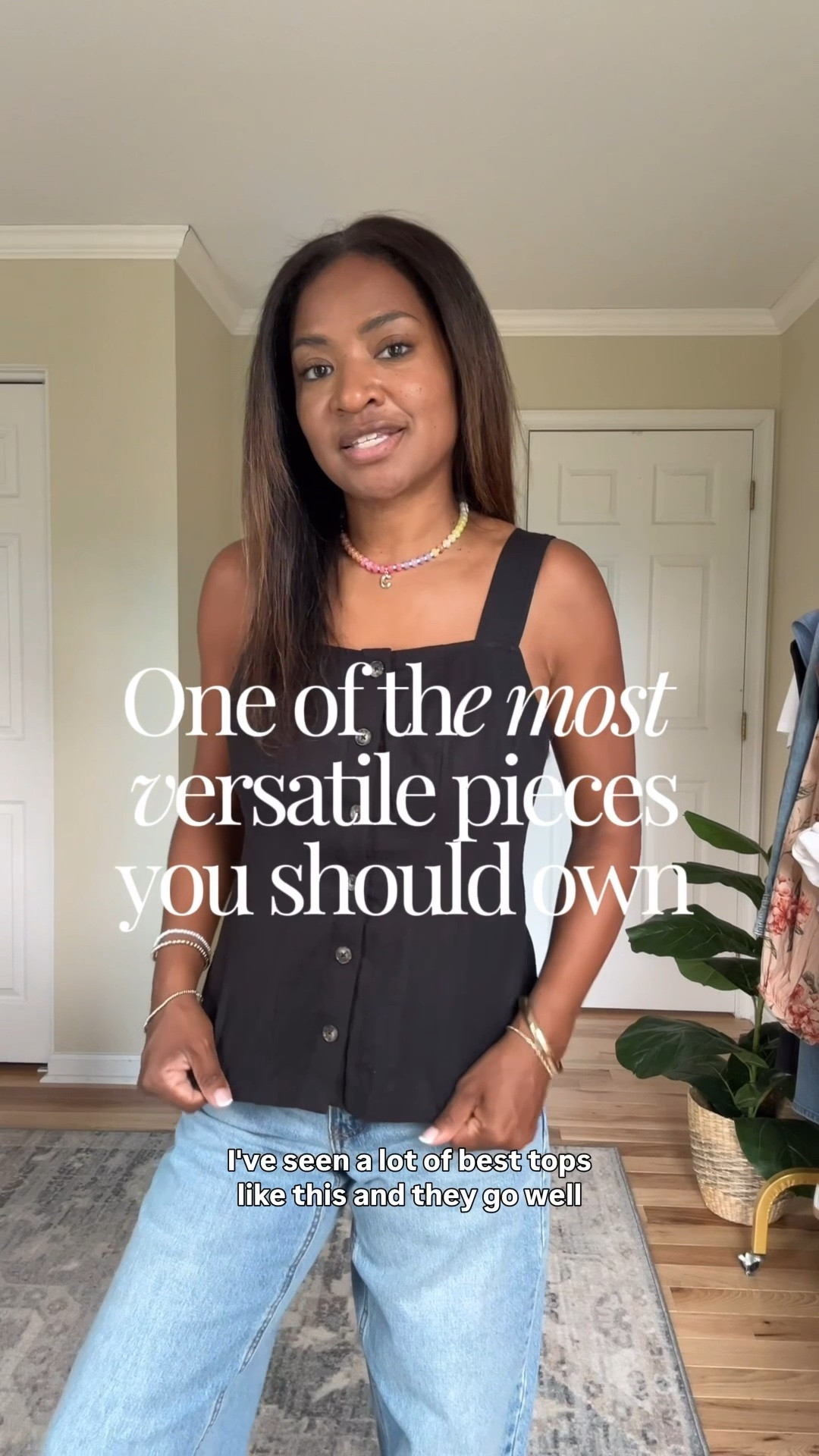 Wearing a small in the vest and size 4 in the jeans

#LTKgrwm #LTKootd #LTKOver40