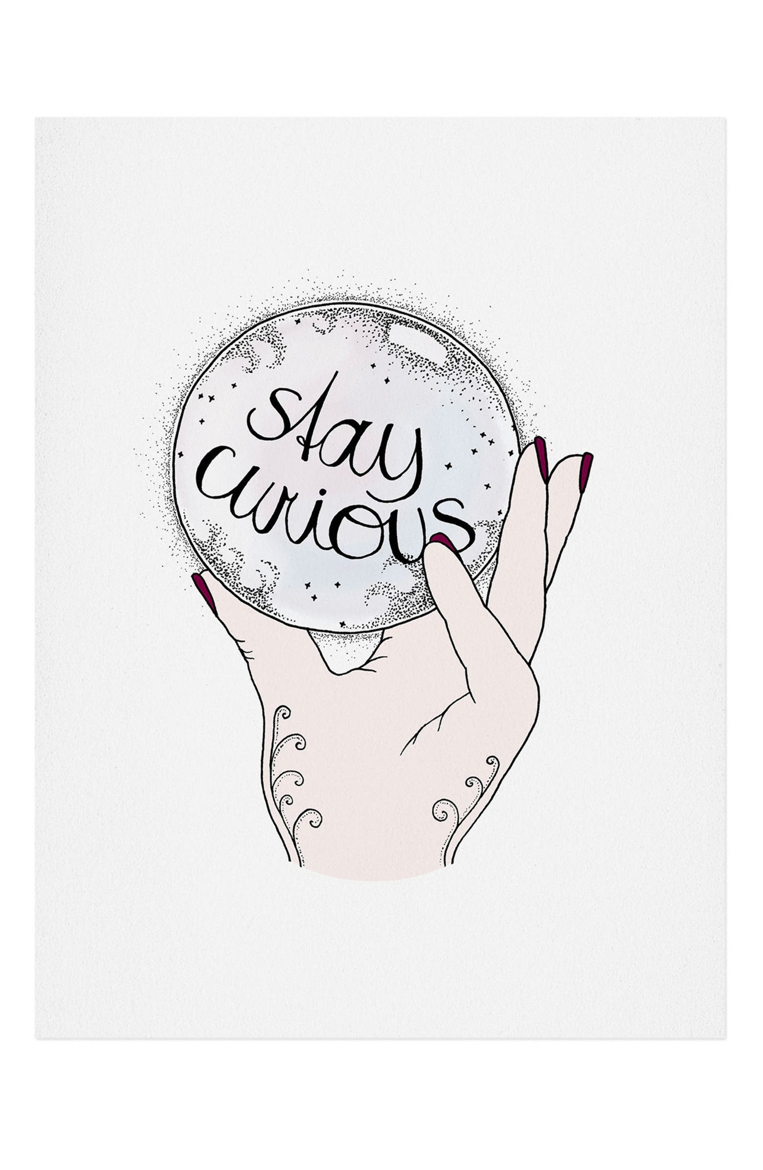 Stay Curious Art Print | Nordstrom
