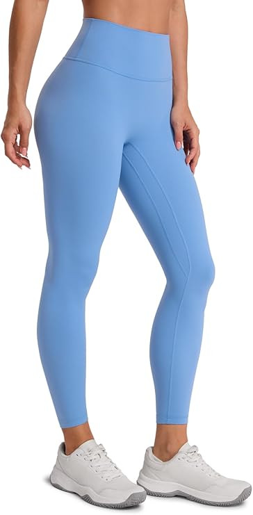 CRZ YOGA SculptAir No Front Seam Yoga Leggings 25" - High Waisted Womens Pants Workout Pilates At... | Amazon (US)