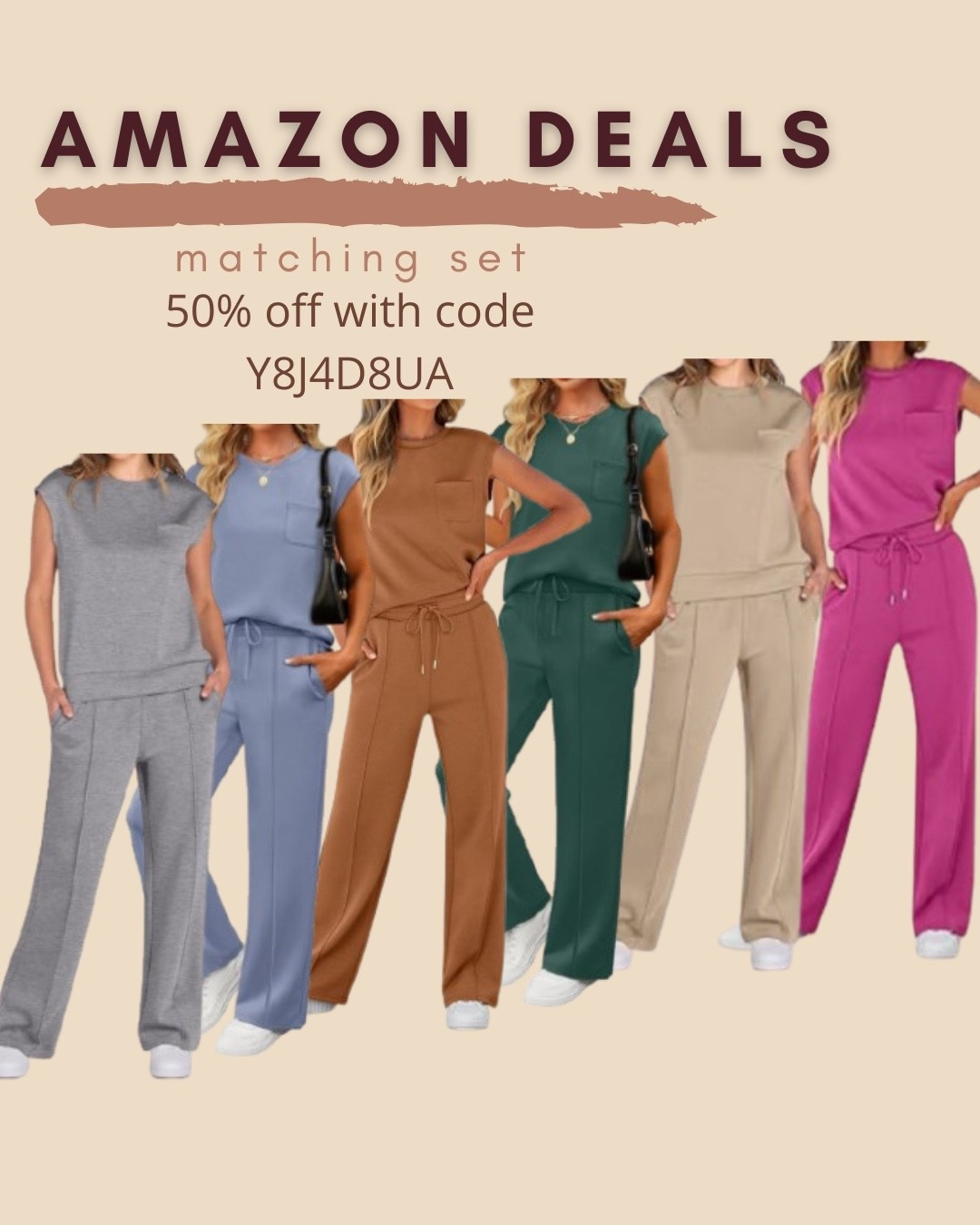 $15 ends 8/9

Amazon fashion
Amazon deals
Amazon set
Matching set
Two piece set
Lounge set
Comfy outfit
Travel outfit

#LTKSaleAlert