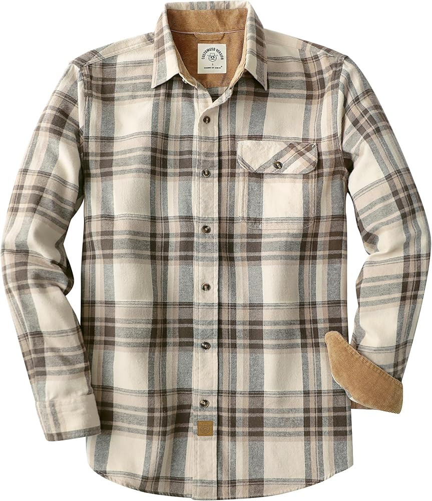 Dubinik\u00ae FlanellHemd Herren Herren Hemd Kariert FlanellHemd Herren Winter Warme Arbeitshemd | Amazon (DE)