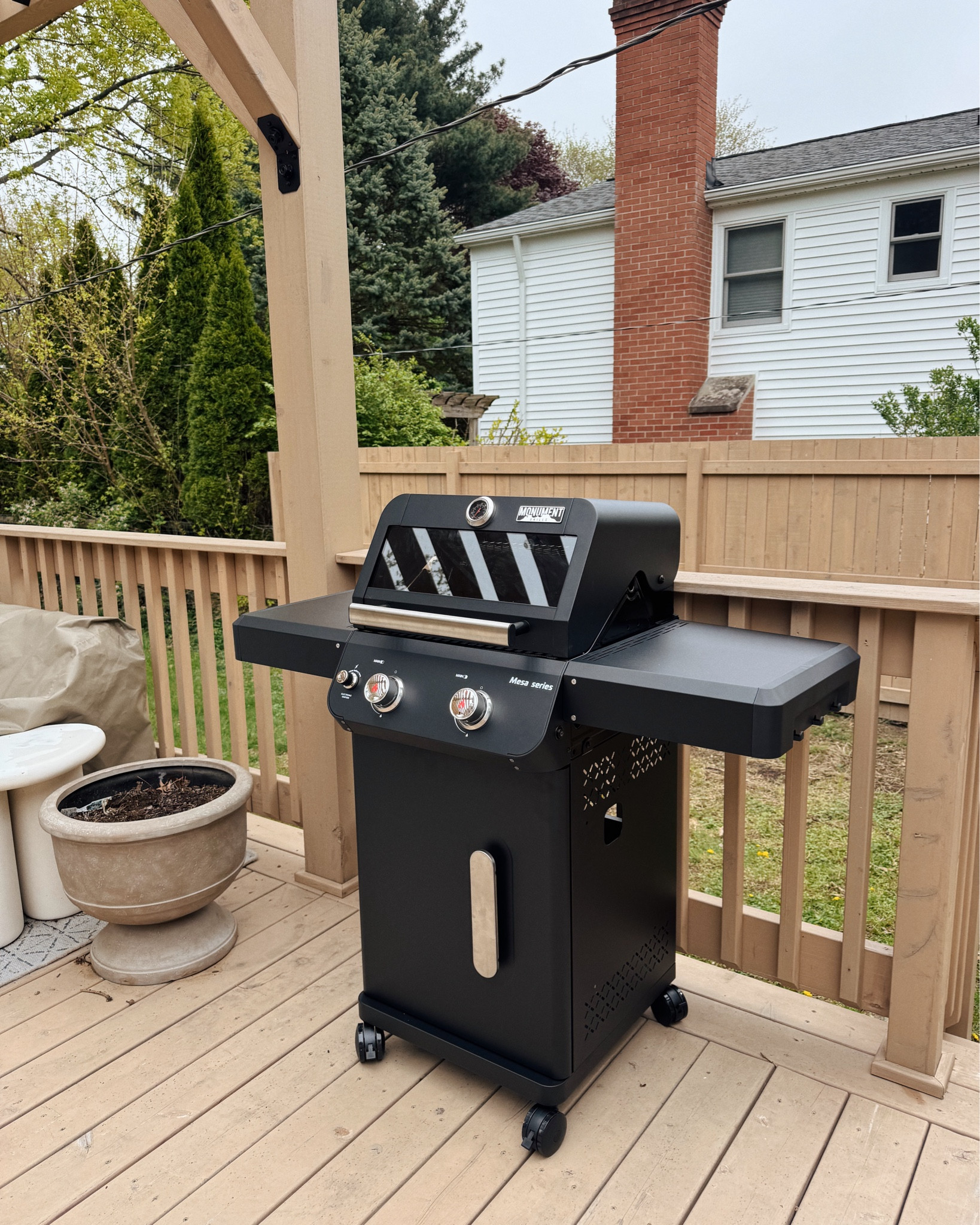 Our new grill!!! obsessed. 