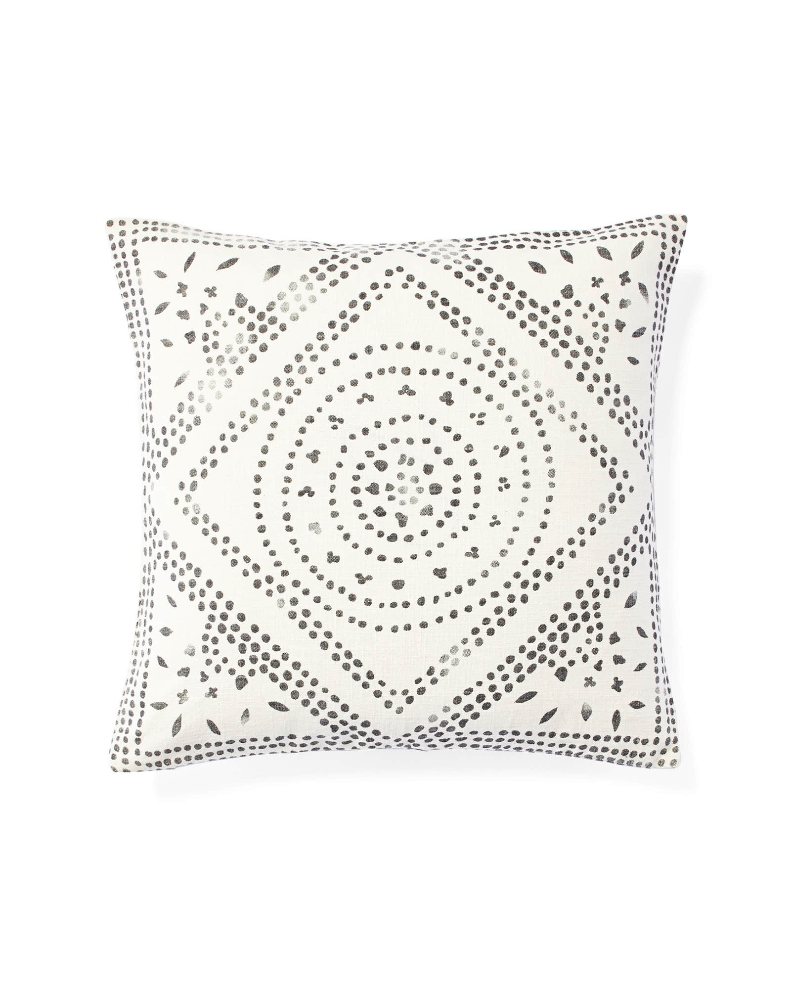 Camille Diamond Medallion Pillow Cover | Serena and Lily