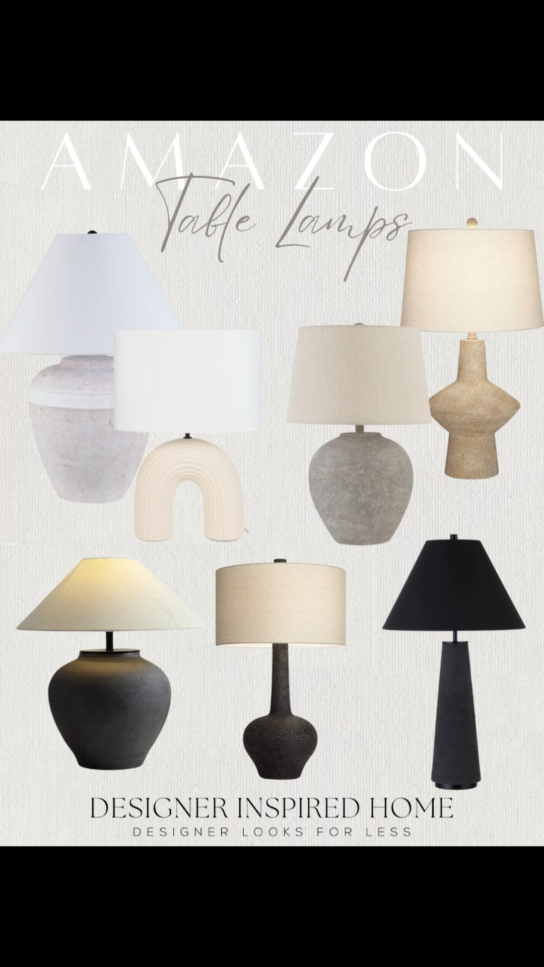 Amazon table lamps! 

#LTKFindsUnder50 #LTKFindsUnder100 #LTKHome