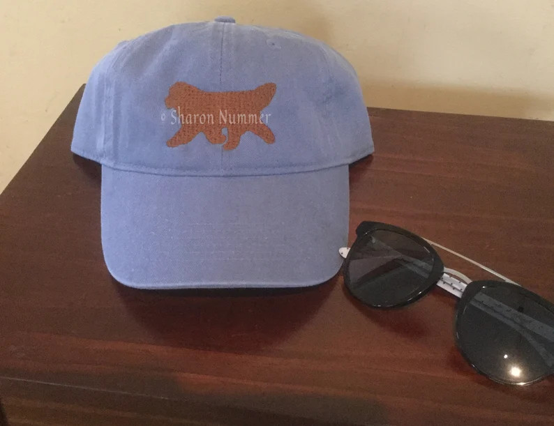 Original Newfoundland Dog Embroidered Cap Hat - Etsy | Etsy (US)