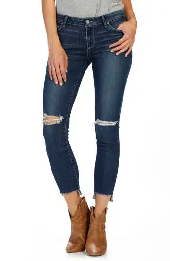 Women's Paige Verdugo Step Hem Ankle Skinny Jeans | Nordstrom