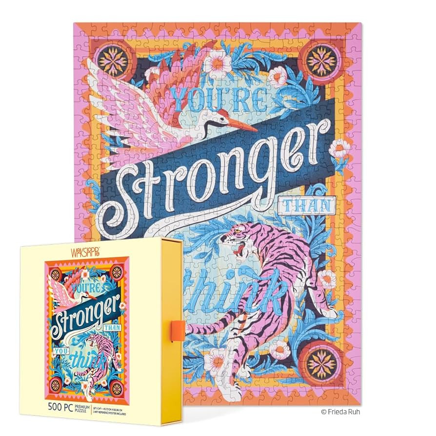 Stronger Than You Think 500 Piece Puzzle | Amazon (US)