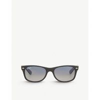Ray-Ban RB2132 New Wayfarer square-frame sunglasses, Women's, Matte black | Selfridges