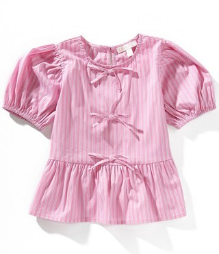 GB Big Girls 7-16 Striped Bubble Top | Dillard's | Dillard's