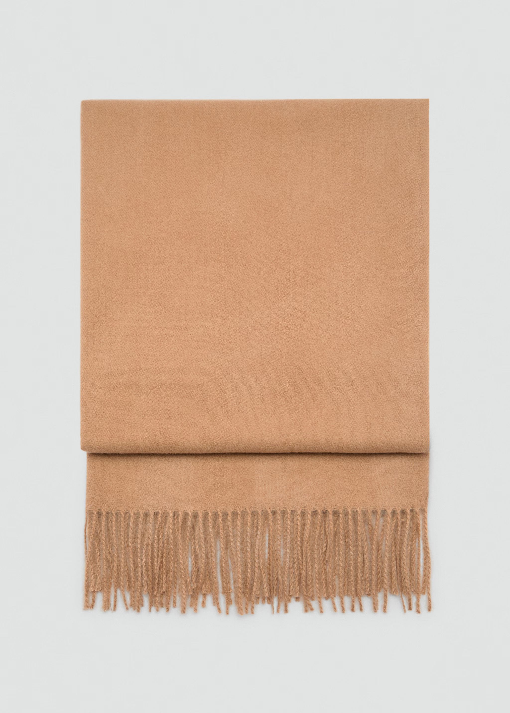 Fringed edge scarf | MANGO (US)