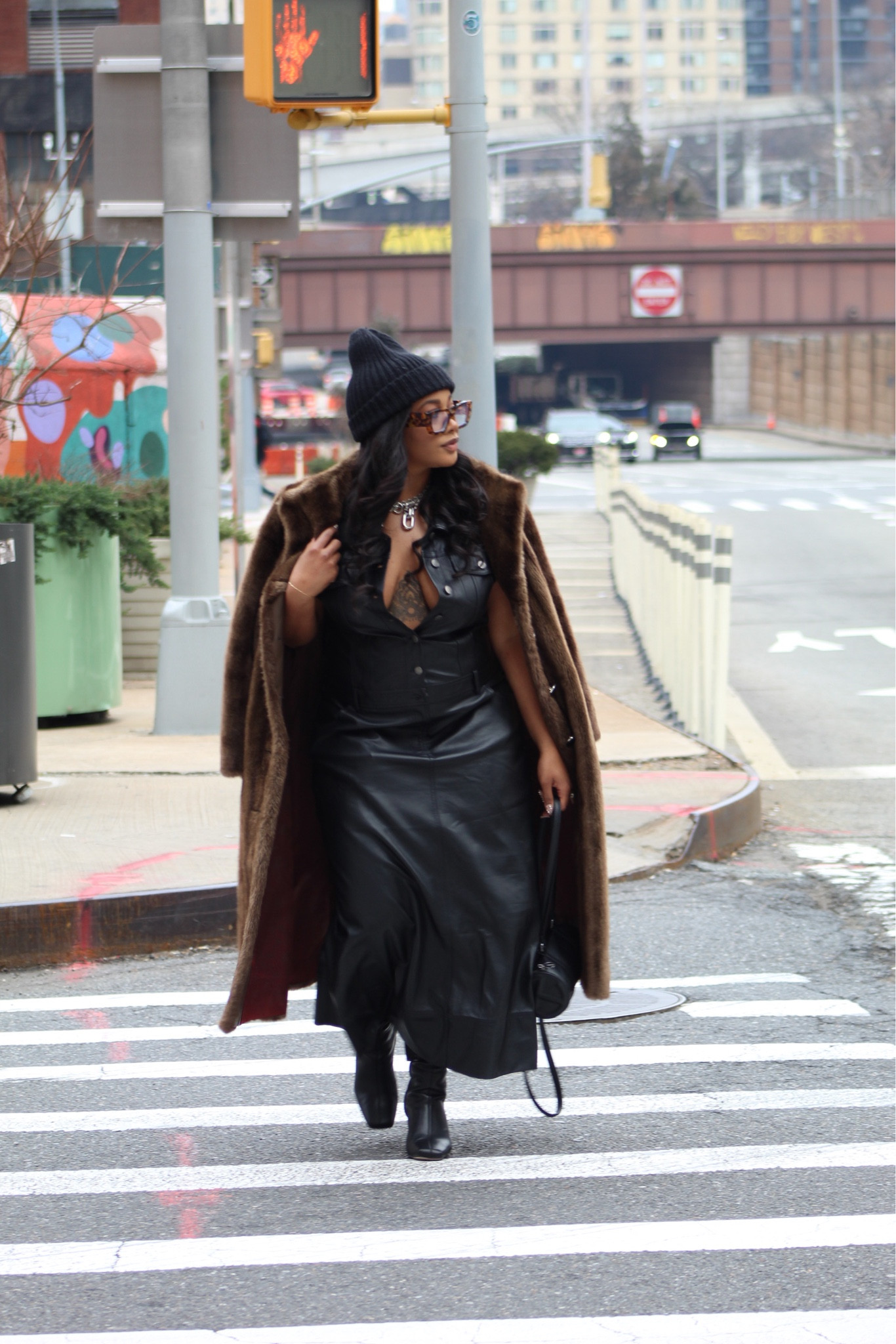 One of my looks from NYFW! Faux fur was thrifted 

#LTKmidsize