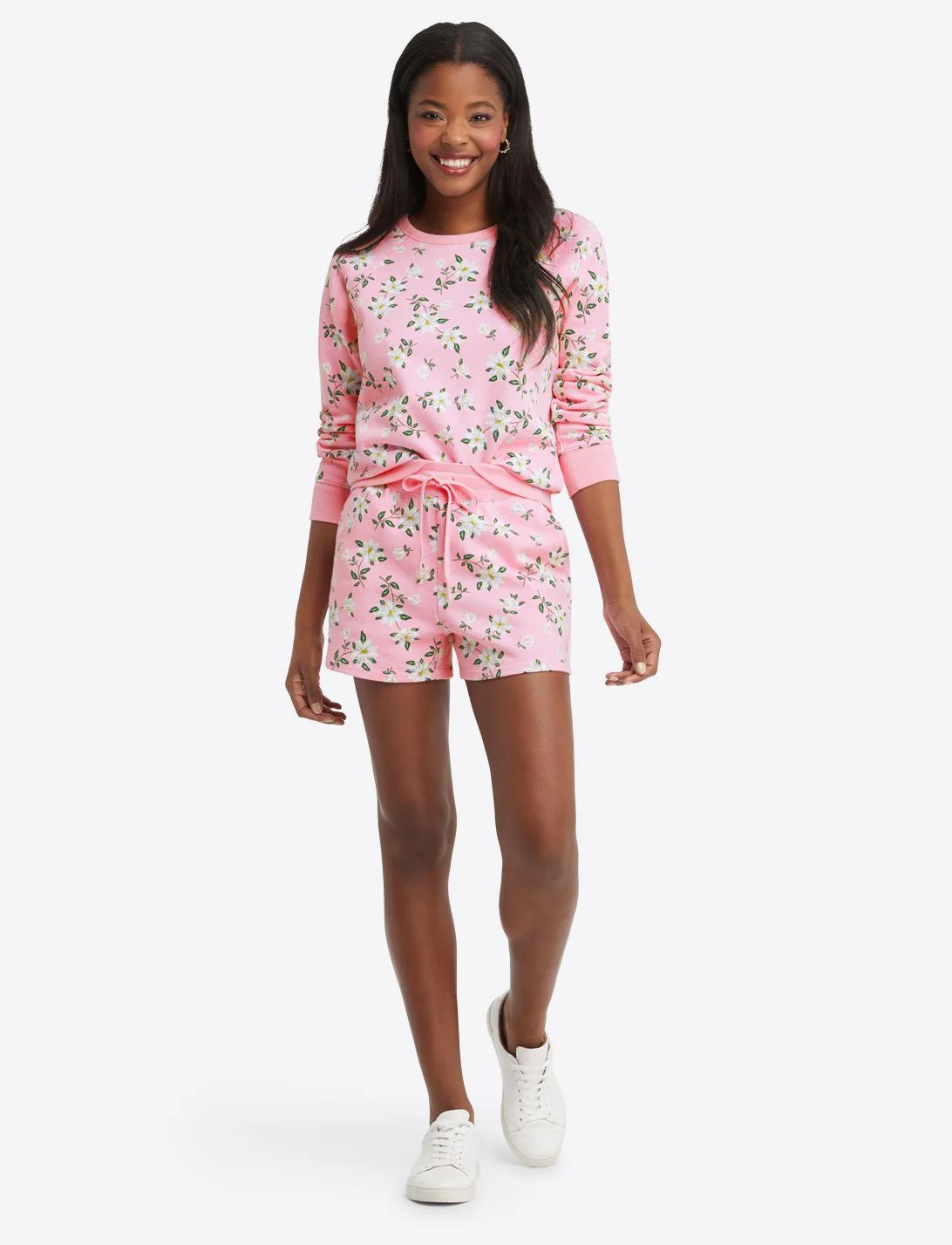 Natalie Shorts in Pink Magnolia | Draper James (US)