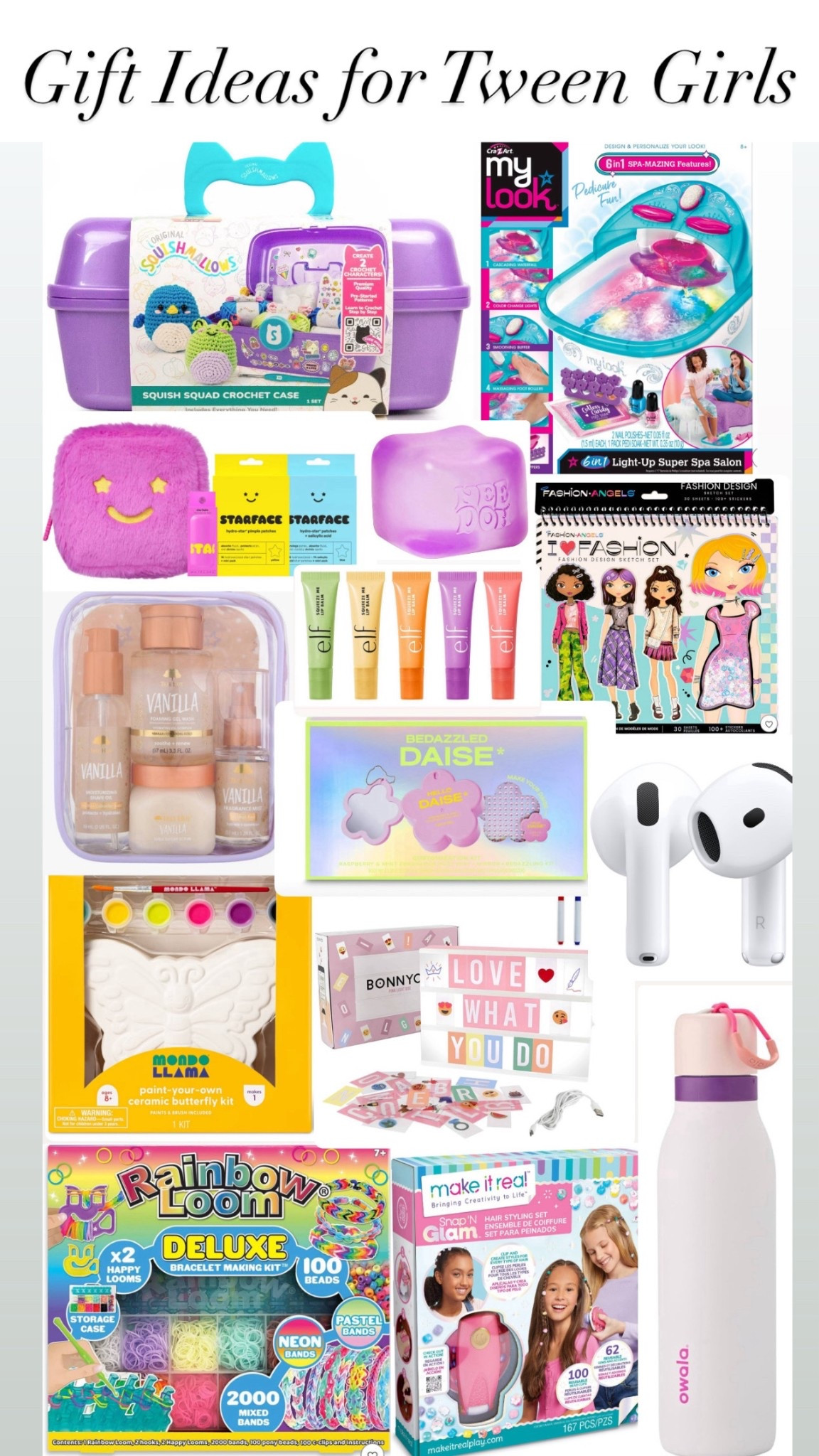 GIFT IDEAS FOR TWEENS 🩷💜

#LTKGiftGuide #LTKHoliday