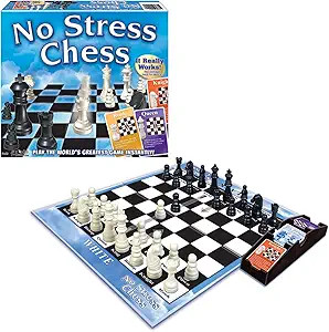 Winning Moves Games Winning Moves No Stress Chess, Natural (1091) for 2 players | Amazon (US)