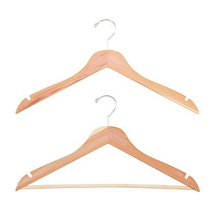 The Container Store® Basic Cedar Shirt Hanger Pkg/4 | The Container Store