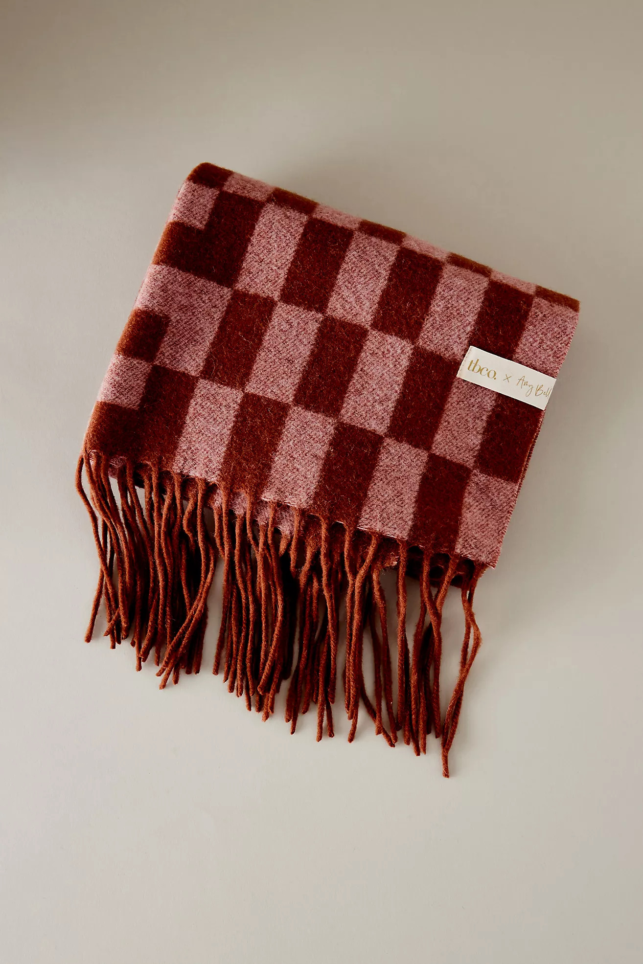 The Tartan Blanket Co. x Amy Bell The Napoleon Check Wool Scarf | Anthropologie (UK)