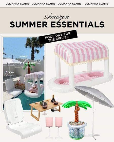 Amazon Summer Essentials 2024 ☀️

Summer Must Haves for a Pool Day // Poolside Essentials // Summer Essentials from Amazon // Amazon Favorites // Pool Floats

#LTKFindsUnder100 #LTKSwim #LTKSeasonal