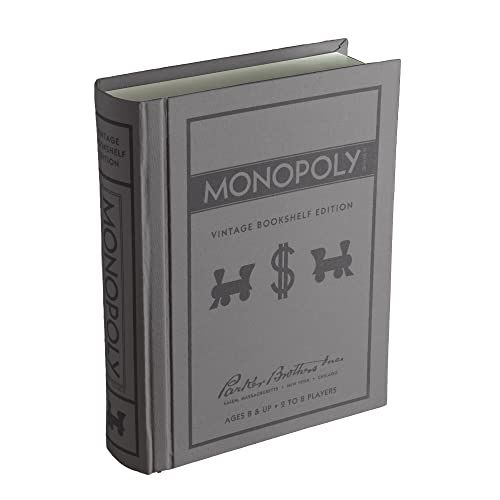 WS Game Company Monopoly Vintage Bookshelf Edition | Amazon (US)