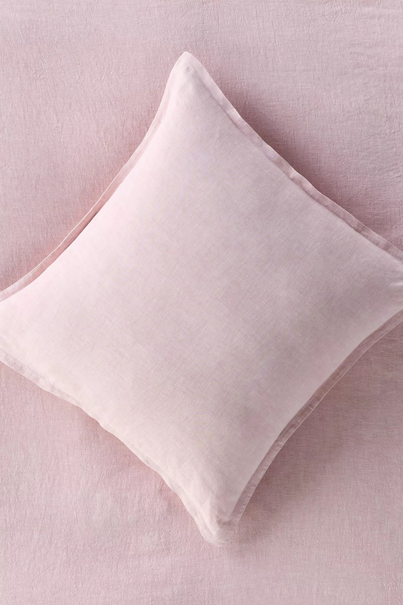 Washed Linen Euro Sham | Anthropologie (US)