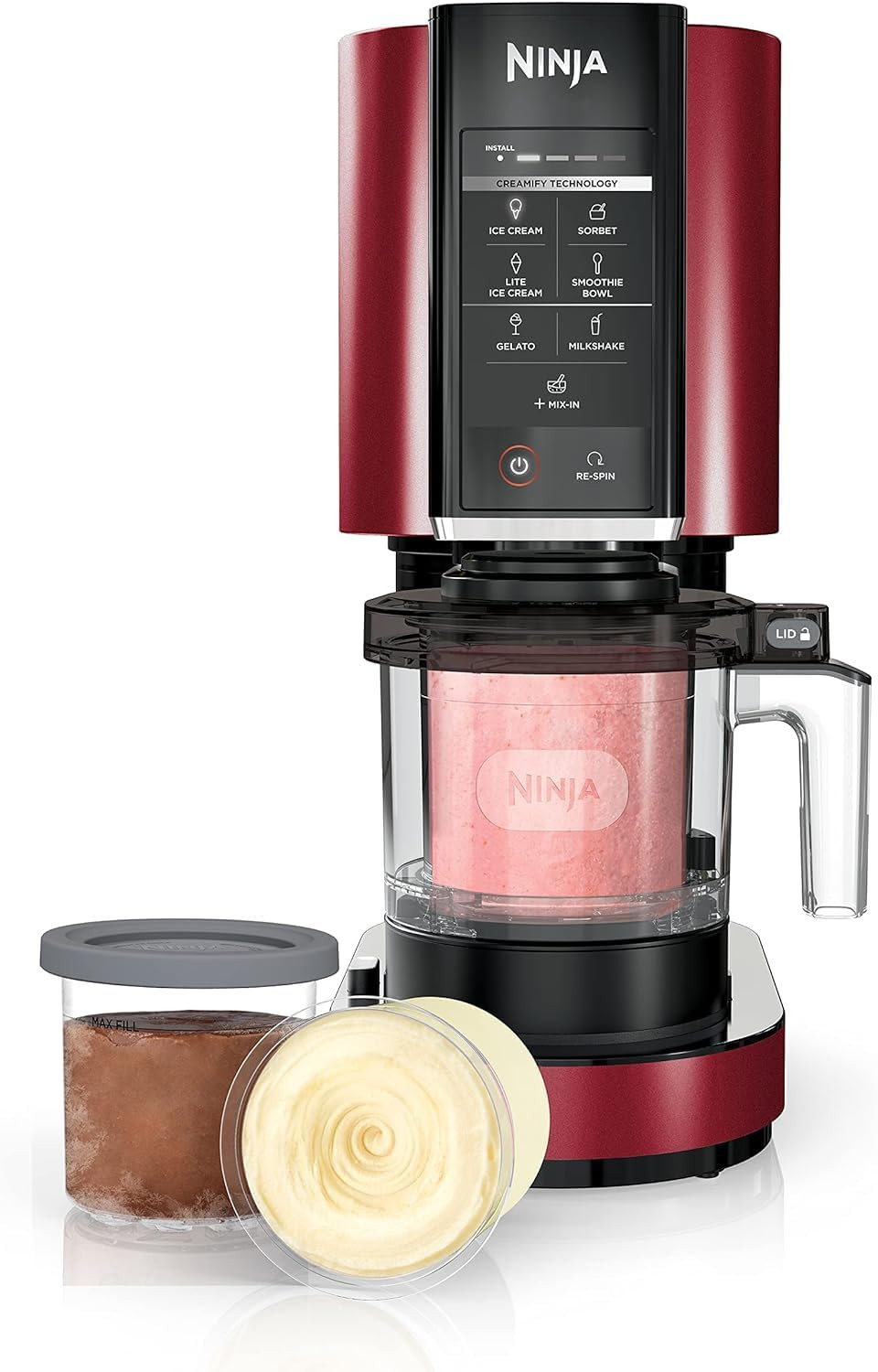 Ninja NC301 CREAMi, Ice Cream, Gelato, Milkshake, Sorbet, and Smoothie Bowl Maker, 7 One-Touch Pr... | Amazon (US)